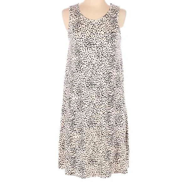 NWT Express Small Jersey Knit Spotted Cheetah Tank Dress - Picture 2 of 7